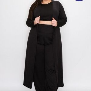 3 piece plus size set